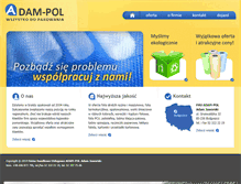Tablet Screenshot of adam-pol.com.pl